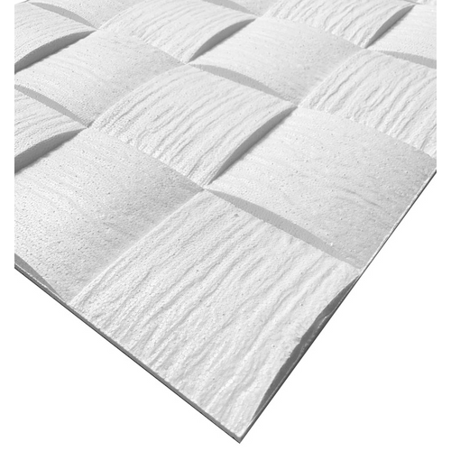 Álmennyezet - Marbet WELLE-2 EPS fehér festhető mennyezeti polisztirol burkolólap (50x50cm) Álmennyezet - Marbet WELLE-2 EPS fehér festhető mennyezeti polisztirol burkolólap (50x50cm)