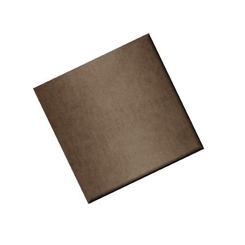 KERMA falpanel 12,5×12,5 cm világos barna színű műbőr falburkolat Space 343