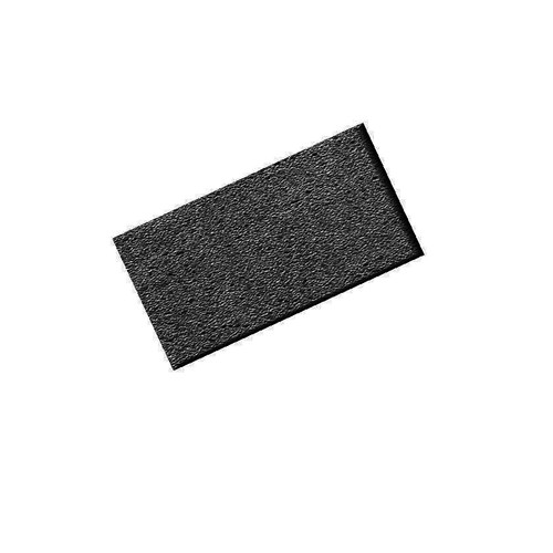 KERMA falpanel 25x50 cm fekete színű műbőr falburkolat Rocks Noir