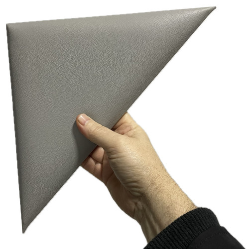 KERMA Triangle-3 falpanel, háromszög alakú műbőr falipanel, több színben