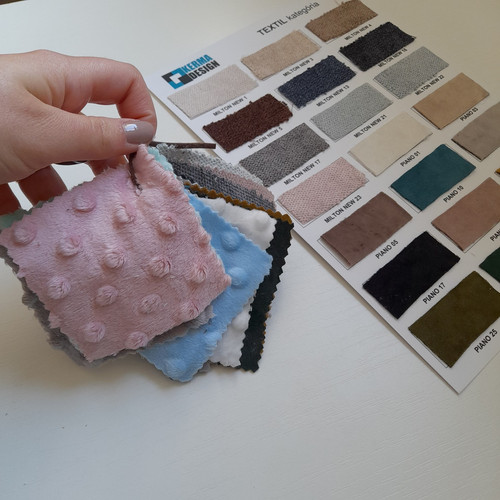 SZÍNMINTA Kerma textil falpanelekhez SZÍNMINTA Kerma textil falpanelekhez