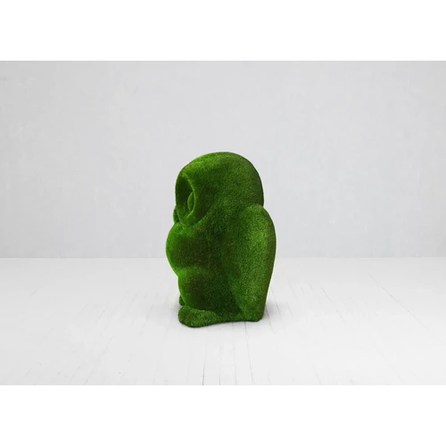 Bagoly műfű dekoráció, 100x70x65cm, EXТЗ-1216 figura, szobor