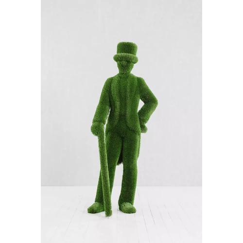 Gentleman műfű dekoráció, 230x80x85cm, EXТЗ-1011 figura, szobor