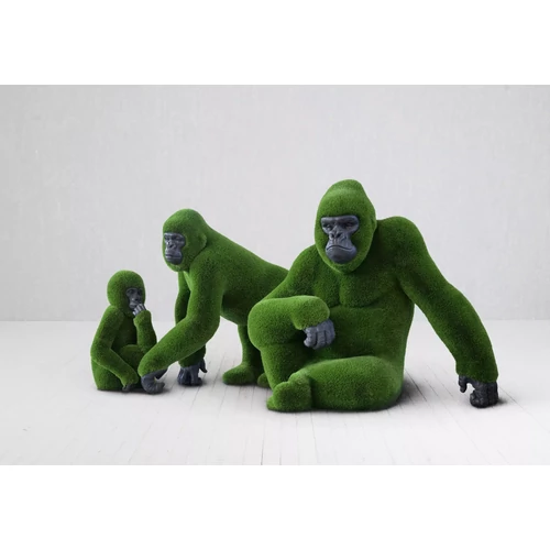 Gorilla műfű dekoráció, 160x100x180cm, EXТЗ-1239 figura, szobor állat Gorilla műfű dekoráció, 160x100x180cm, EXТЗ-1239 figura, szobor állat