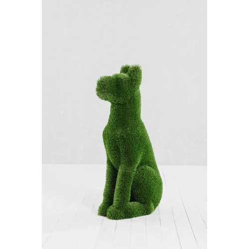 Kutya szobor műfű dekoráció, 125x60x40m, EXТЗ-1013 figura