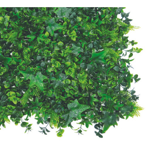 Nortene erdős műnövény falpanel, zöldfal dekoráció - Forest 100x100 cm, modul burkolat