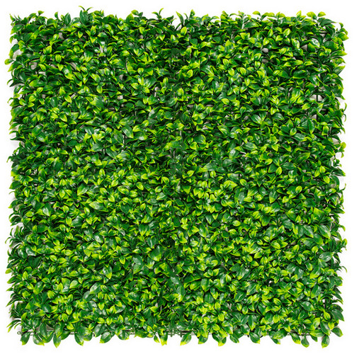 Nortene babér leveles műnövény falpanel modul - Lauro 100x100 cm, zöldfal burkolat