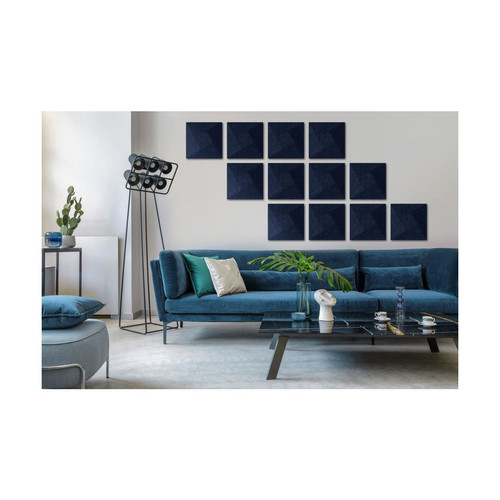 Obubble filc panel 30×30-5 decor szürke színű falburkolat