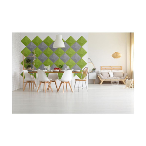 Obubble filc panel 30×30-5 decor szürke színű falburkolat