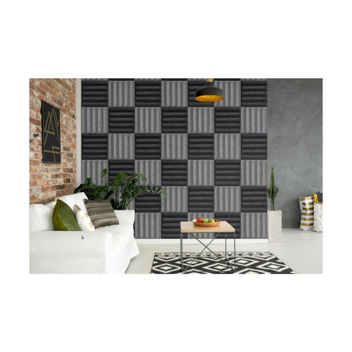 Obubble filc panel 30×30-3 modern burkolat szürke színű dekorpanel Obubble filc panel 30×30-3 modern burkolat szürke színű dekorpanel