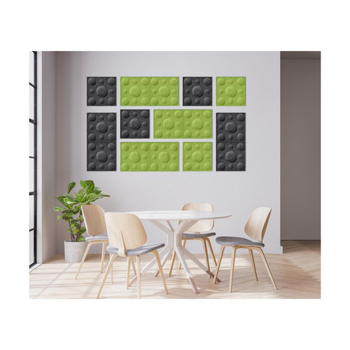 Obubble filc panel 30×30-4 nemez falburkolat, több színben