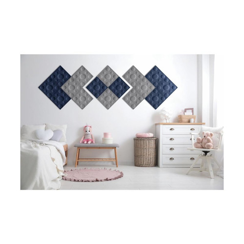 Obubble filc panel 30×30-4 nemez falburkolat, több színben
