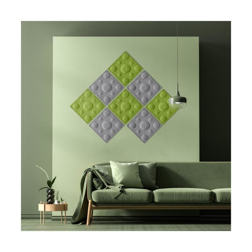 Obubble filc panel 30×30-4 nemez falburkolat, több színben