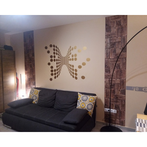 FLEXWALL PVC falburkolat Old Wood öreg fa barna 96x48 cm