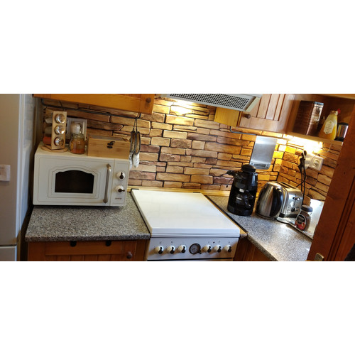 FLEXWALL PVC falburkolat Sandstone Slate palakő 98x49,5 cm, beltéri falipanel