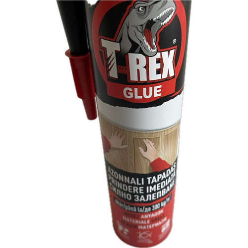 Soudal T-REX ragasztó, műbőr, textil kárpitozott falpanelekhez, fa, MDF lamellákhoz, porózus anyagokhoz