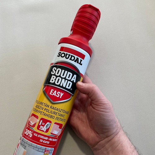 Soudal Soudabond Easy ragasztóhab, Stikwall falpanelek ragasztásához