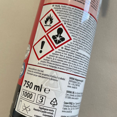 Soudal Soudabond Easy ragasztóhab, Stikwall falpanelek ragasztásához