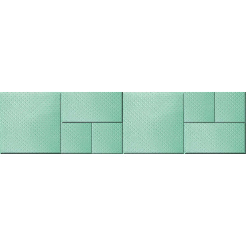 Minky textil Menta színű baba falvédő (200×50 cm) gyerekszoba dekor