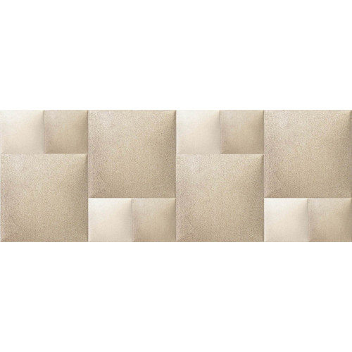 Bézs árnyalatú modern textil falvédő-3 (200x75 cm) Kerma falpanelekből Bézs árnyalatú modern textil falvédő-3 (200x75 cm) Kerma falpanelekből