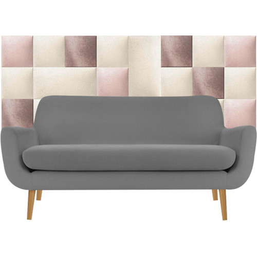 Fehér színű modern textil falvédő-14 (200x75 cm) rózsaszín árnyalatokkal Fehér színű modern textil falvédő-14 (200x75 cm) rózsaszín árnyalatokkal