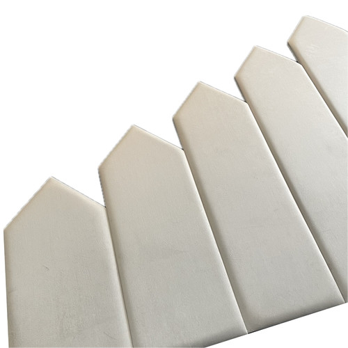 Kárpitozott KERMA falpanel kerítés forma, 25×75 cm textil falburkolat Piano 01