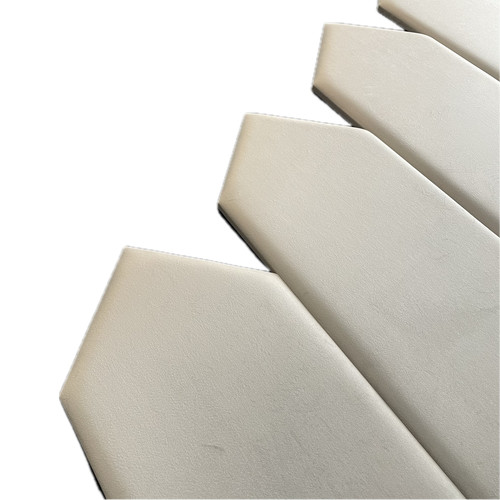 Kárpitozott KERMA falpanel kerítés forma, 25×75 cm textil falburkolat Piano 01