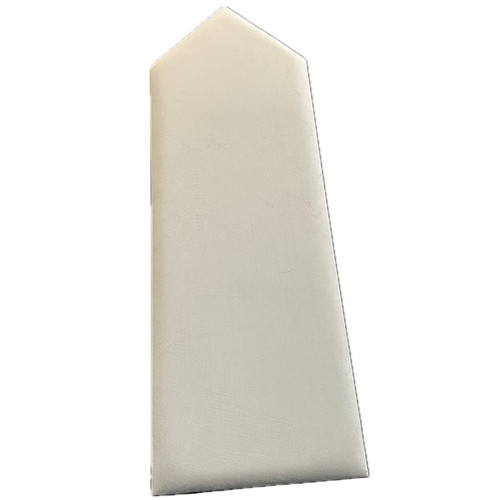 Kárpitozott KERMA falpanel kerítés forma, 25×75 cm textil falburkolat Piano 01