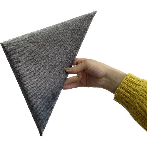 KERMA Triangle-2 textil falpanel, háromszög alakú falburkolat, több színben