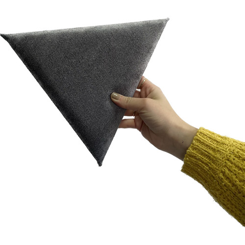 KERMA Triangle-1 textil, szövet kárpit falpanel, háromszög burkolat, több színben,