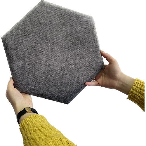 KERMA Hexagon textil falpanel Piano 03 KERMA Hexagon textil falpanel Piano 03