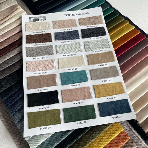KERMA falpanel 50×50 cm textil falburkolat, több színben