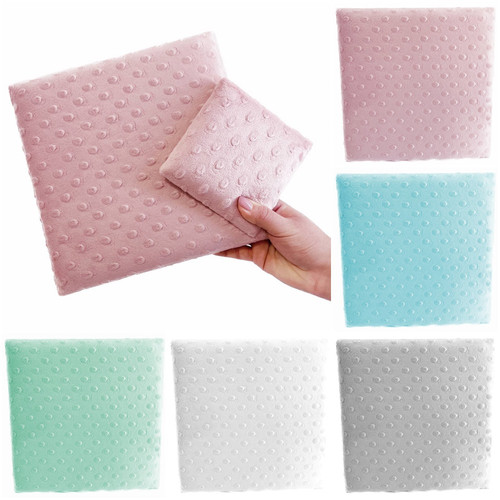 KERMA falpanel 25×25 cm minky textil gyermek falburkolat, több színben