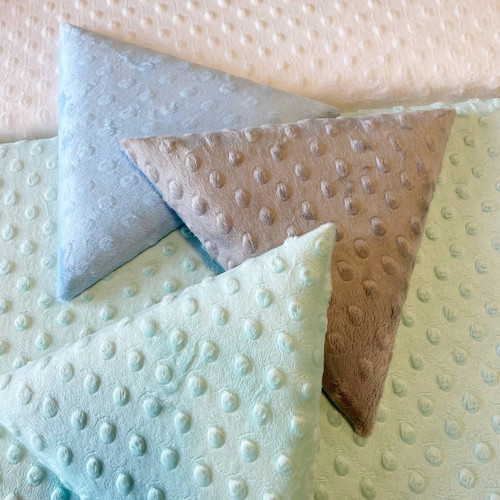 KERMA Hexagon falpanel minky textil gyermek falburkolat, több színben