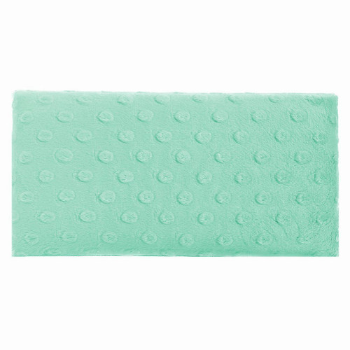 KERMA falpanel 12,5×25 cm minky textil gyermek falburkolat, több színben - Menta minkyg5