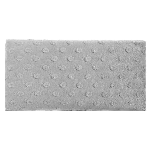 KERMA falpanel 12,5×25 cm minky textil gyermek falburkolat, több színben - Világos szürke minkyg3 KERMA falpanel 12,5×25 cm minky textil gyermek falburkolat, több színben - Világos szürke minkyg3