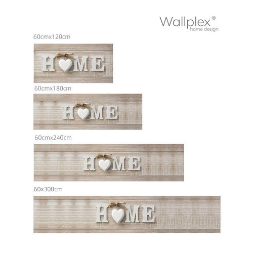 Wallplex falburkoló konyhapanel Home Wood 1, 4 méretben, vízálló falburkolat konyhába Wallplex falburkoló konyhapanel Home Wood 1, 4 méretben, vízálló falburkolat konyhába