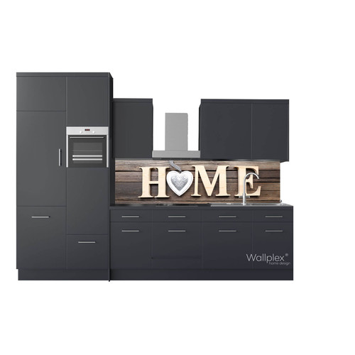Wallplex falburkoló konyhapanel Home Wood 2