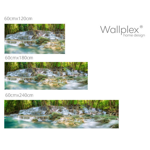 Wallplex falburkoló konyhapanel Vízesés természet, 4 méretben, vízálló falburkolat konyhába Wallplex falburkoló konyhapanel Vízesés természet, 4 méretben, vízálló falburkolat konyhába
