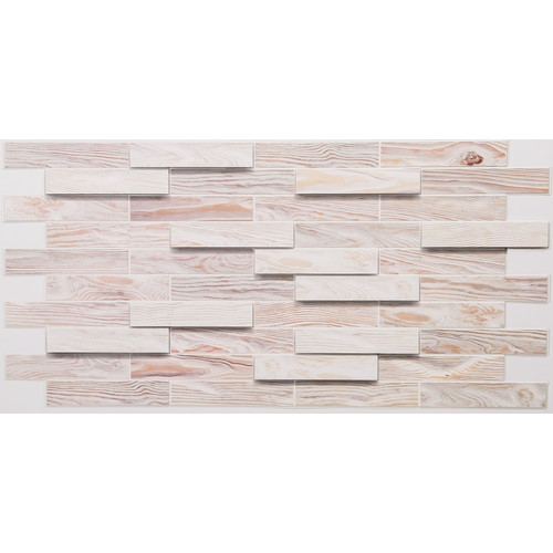 20 db FLEXWALL PVC falburkolat Bleached Oak világos tölgy 98x48 cm falpanel csomagajánlat