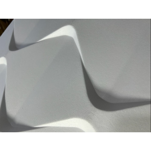 12 db MYWALL HARMONY modern mintás fehér 60x60 cm falpanel csomagajánlat