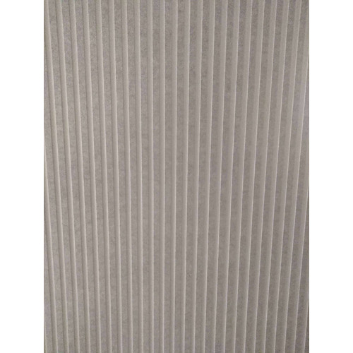 LEER-003 bordázott festhető lamellás falpanel, MDF panel skandináv stílus (68x200cm)