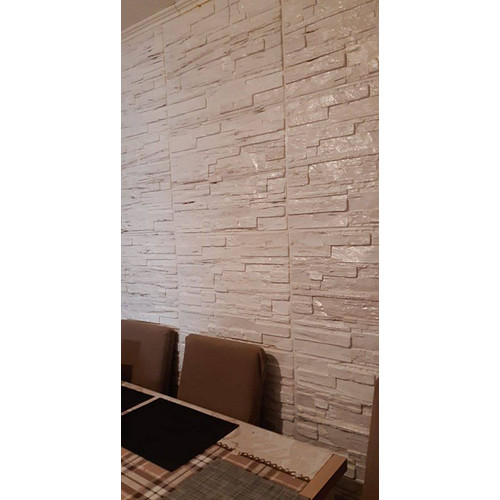 M-FLEX PVC falpanel kőmintás dekor panel-15, műanyag, vízálló, ragasztható