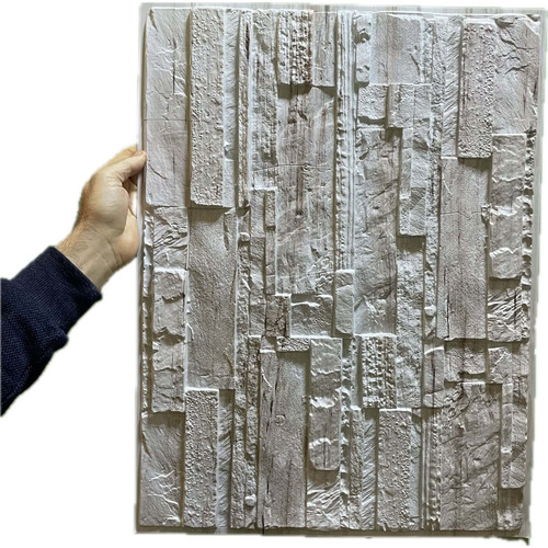 M-FLEX PVC falpanel kőmintás dekor panel-15, műanyag, vízálló, ragasztható