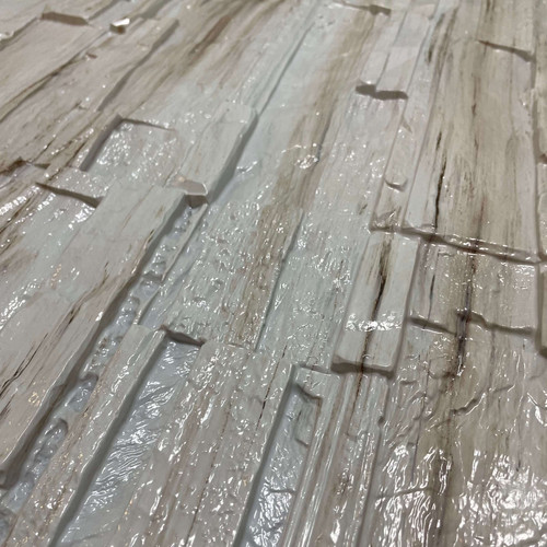 M-FLEX PVC falpanel kőmintás dekor panel-15, műanyag, vízálló, ragasztható