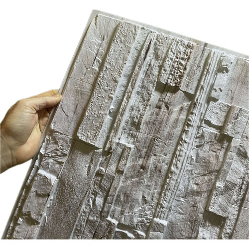 M-FLEX PVC falpanel kőmintás dekor panel-15, műanyag, vízálló, ragasztható