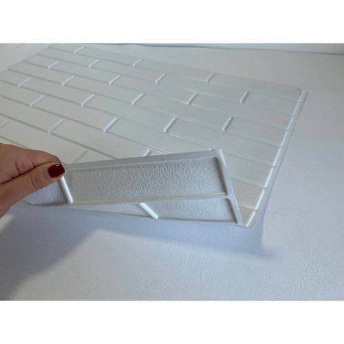 M-FLEX PVC falburkolat, modern tégla dekor panel-2, vízálló, házilag felrakható M-FLEX PVC falburkolat, modern tégla dekor panel-2, vízálló, házilag felrakható
