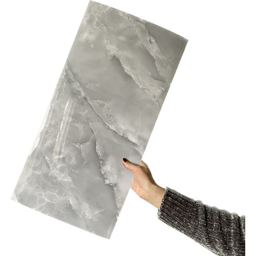 Öntapadós falpanel ARS-09 szürke márvány, fényes szivacsos 60x30 cm (6 db) Öntapadós falpanel ARS-09 szürke márvány, fényes szivacsos 60x30 cm (6 db)