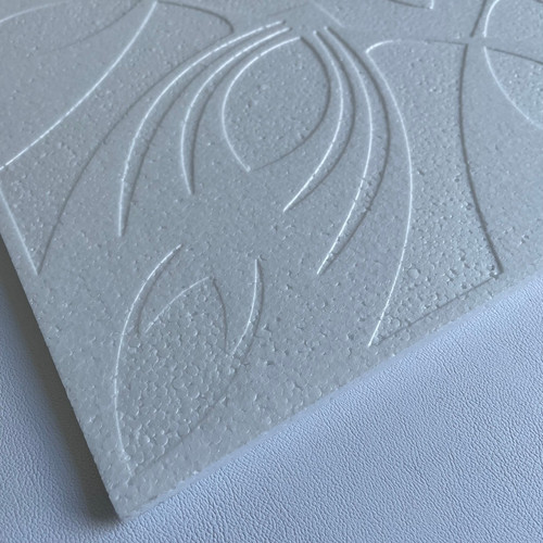 Álmennyezet - Kondoros beltéri fehér festhető hungarocell polisztirol álmennyezet, mennyezet burkolat (50x50cm) Álmennyezet - Kondoros beltéri fehér festhető hungarocell polisztirol álmennyezet, mennyezet burkolat (50x50cm)
