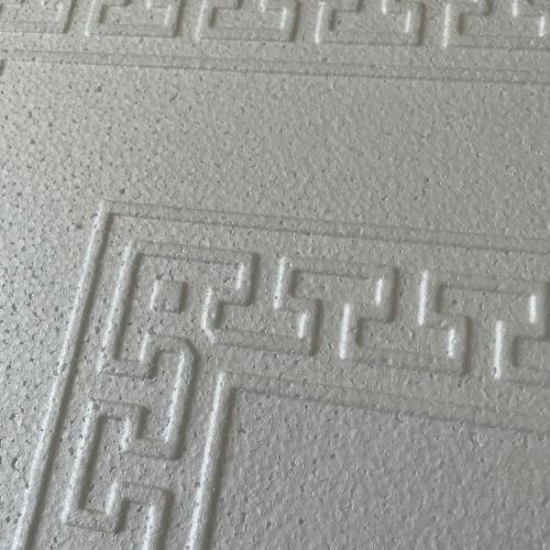 Álmennyezet - Szarvas sormintás EPS polisztirol álmennyezet dekorációs lap, festhető dekorpanel (50x50cm) Álmennyezet - Szarvas sormintás EPS polisztirol álmennyezet dekorációs lap, festhető dekorpanel (50x50cm)